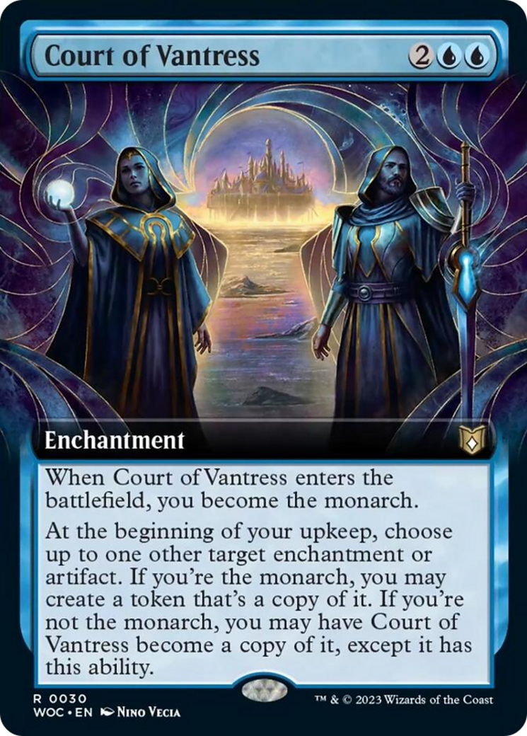 Cour de Vantress (Extended Art) [Commander - Les friches d'Eldraine]