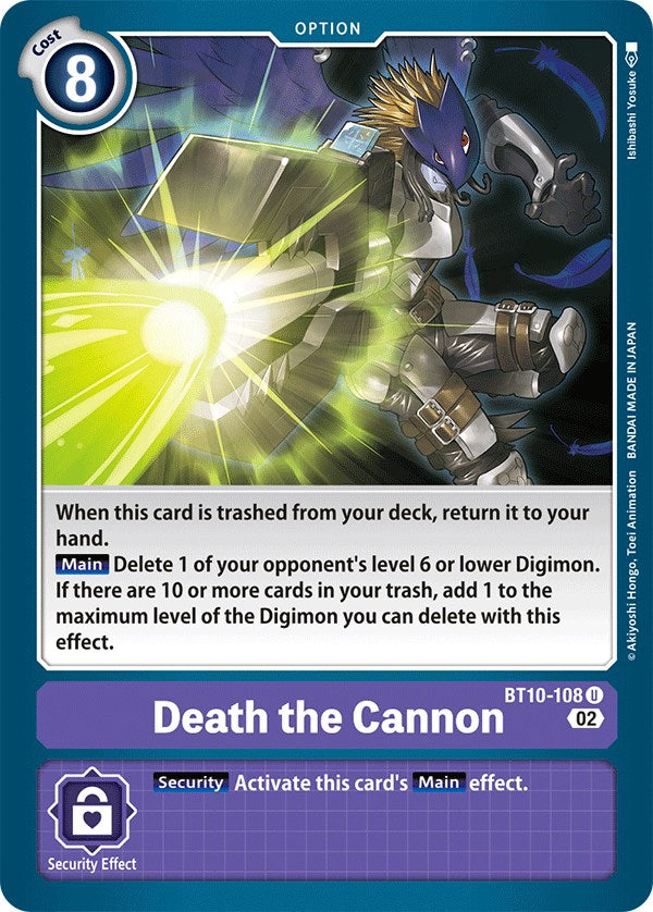Death the Cannon [BT10-108] [Encuentro Xros]