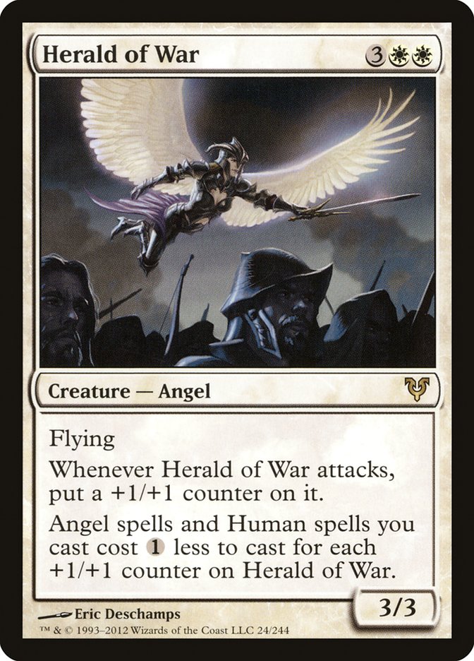 Héraut de guerre [Avacyn Ressuscitée]