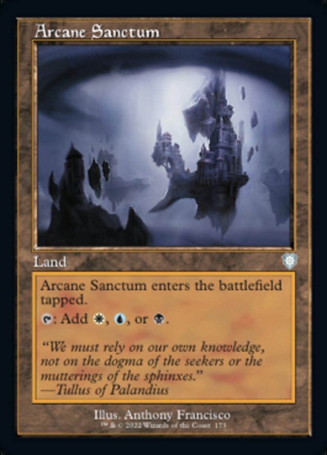 Sagrario arcano (Retro) [Commander de La Guerra de los Hermanos]