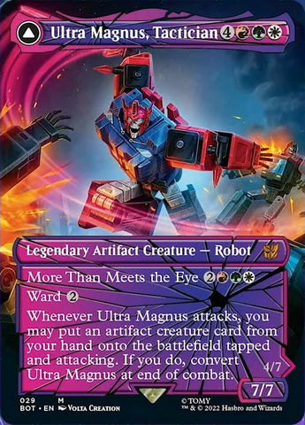 Ultra Magnus, estratega // Ultra Magnus, transportador acorazado (Cristal roto) [Transformers]