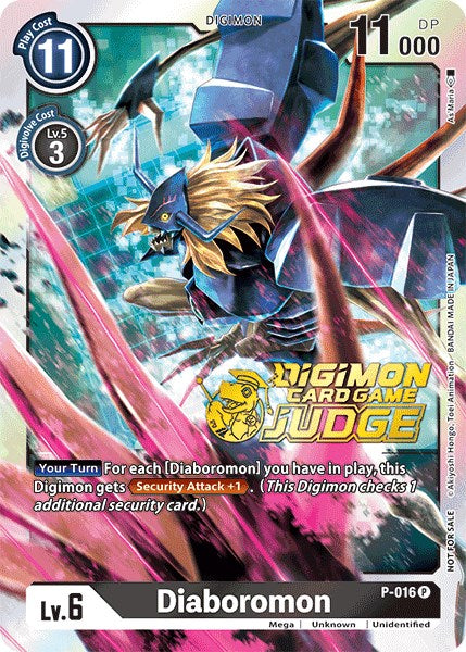 Diaboromon [P-016] (Paquete de Juez 1) [Cartas Promocionales]