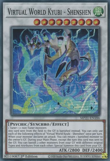 Monde Virtuel Kyubi - Shenshen [MP21-FR186] Super Rare