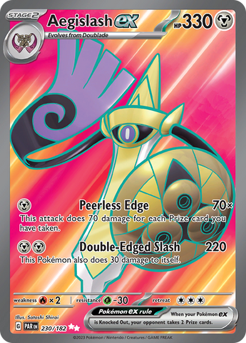 Aegislash ex (230/182) [Escarlata y Púrpura-Paradoja Temporal]