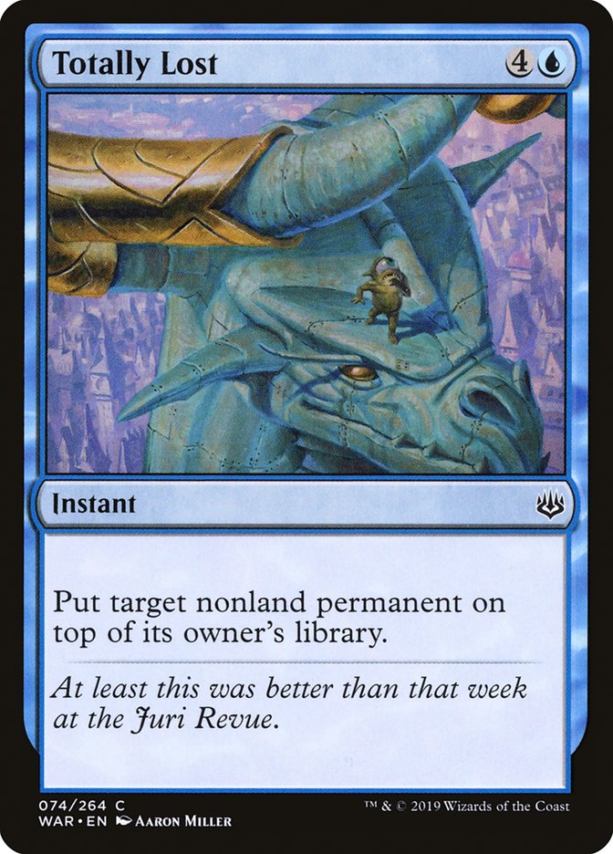 Totalement perdu [La guerre des Planeswalkers]