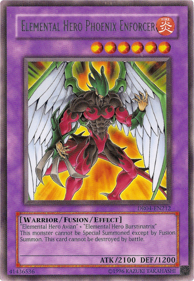 HÉROS Élémentaire Phoenix Enforcer [DR04-EN212] Rare
