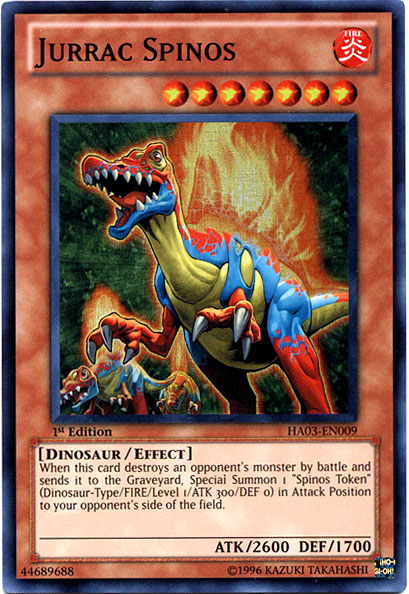 Jurrac Spinos [HA03-FR009] Super Rare