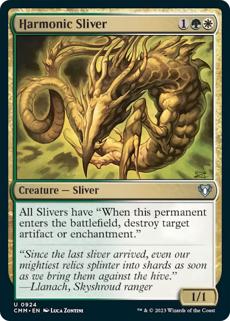 Slivoïde Harmonique [Commander Masters]