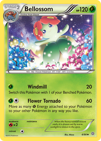 Bellossom (4/98) [XY: Orígenes Antiguos]