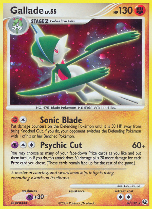 Gallade (6/132) [Diamant et Perle : Merveilles Secrètes]