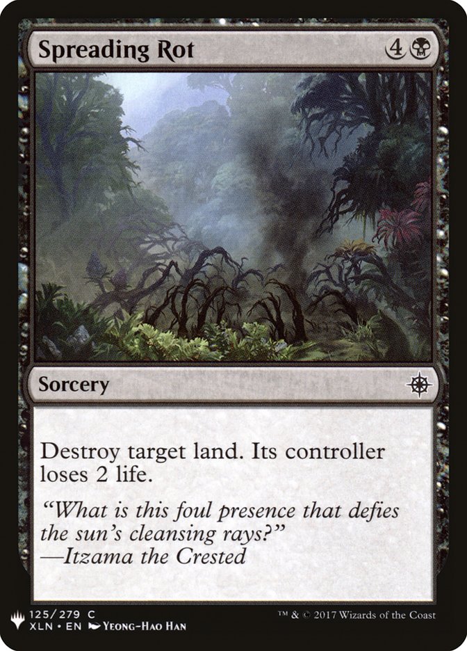 Propagation de la pourriture [Booster mystère]