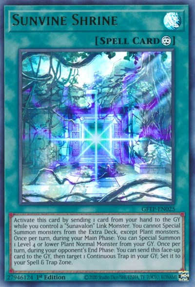 Santuario Sunvine [GFTP-SP025] Ultra Rara