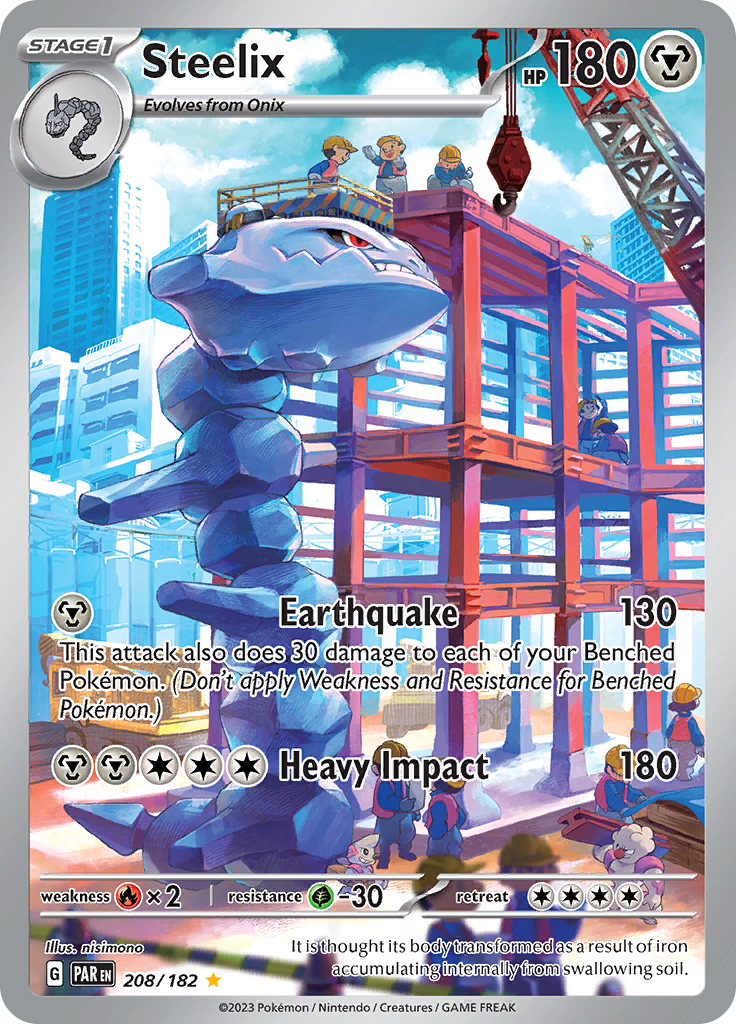 Steelix (208/182) [Écarlate et Violet : Paradoxe Temporel]