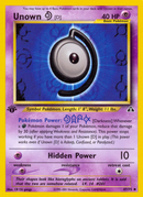 Unown [D] (47/75) [Neo Genesis 1st Edition]