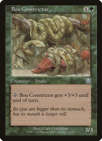 Boa constrictor [Masques de Mercadia]