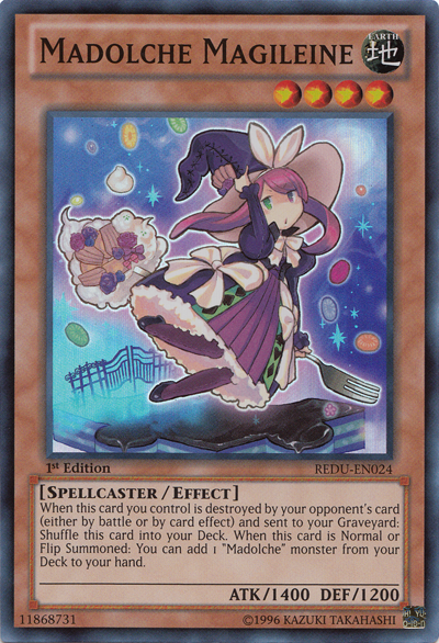 Madolche Magileine [REDU-EN024] Súper Rara
