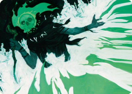 Carte artistique Éclats d'os [Série artistique Dominaria uni]