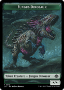 Dinosaure Fongique // Soldat Gnome Jeton Double Face [Les Cavernes Oubliées d'Ixalan Jetons]