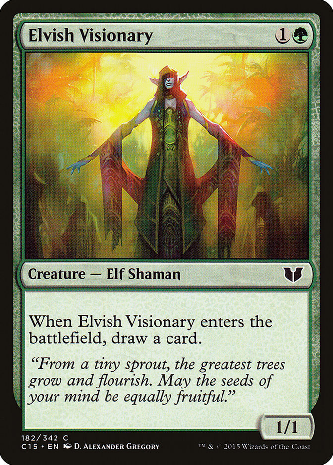 Visionnaire elfe [Commander 2015]