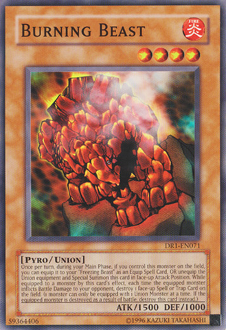 Bestia Ardiente [DR1-EN071] Común