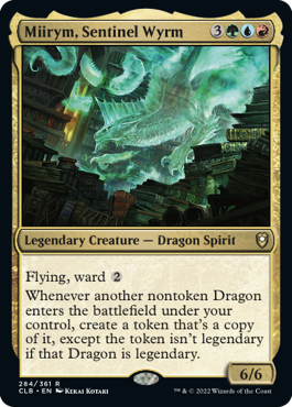 Miirym, sentinelle draconique [Commander Legends: Battle for Baldur's Gate]