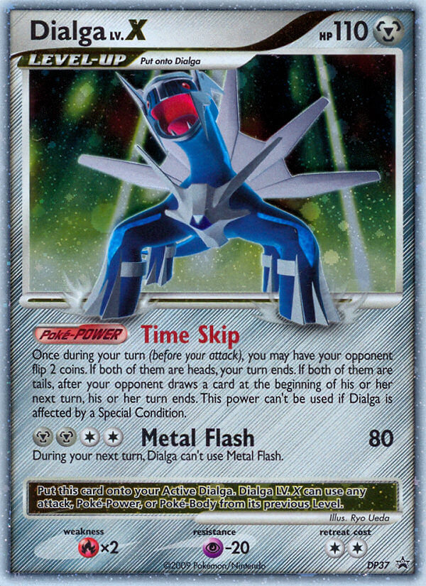 Dialga LV.X (DP37) [Diamant & Perle : Cartes promo Black Star]
