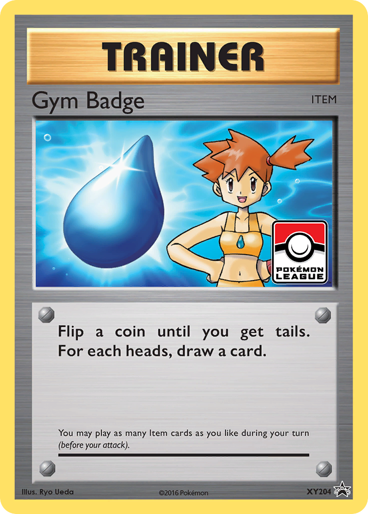 Badge de la Team (XY204) (Ondine) [XY: Promo Black Star]