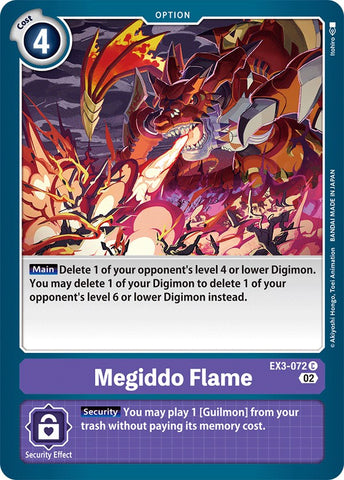 Llamarada Megiddo [EX3-072] [Rugido Dracónico]