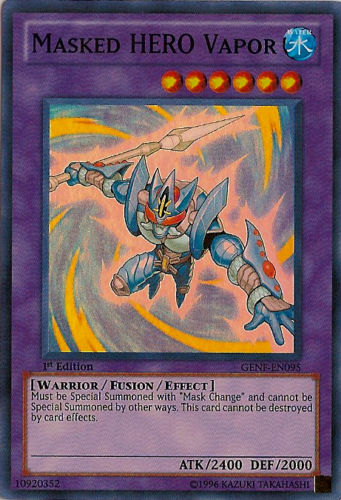Héros Masqué Vapeur [GENF-FR095] Super Rare
