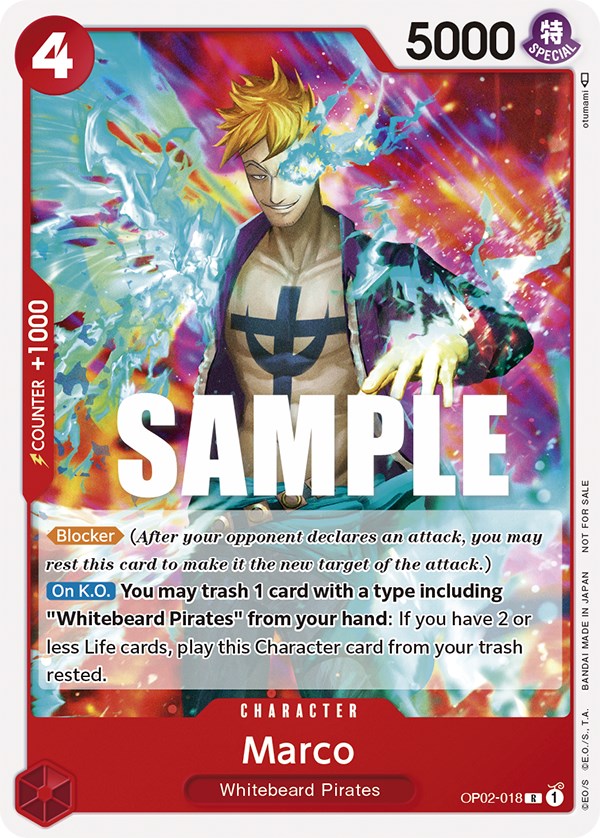 Marco (Paquete Promocional 2023) [Cartas Promocionales de One Piece]