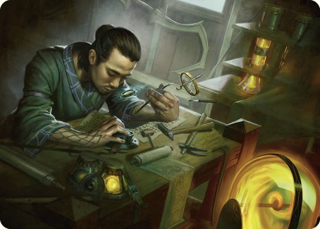 Armurière renommée - Carte artistique [Série artistique Commander Masters]