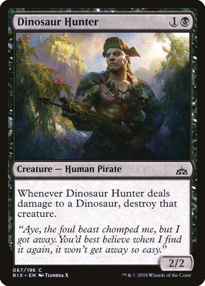 Chasseur de dinosaures [Rivals of Ixalan]