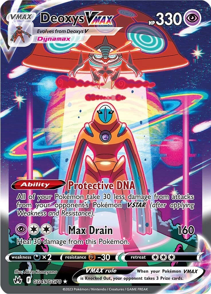 Deoxys VMAX (GG45/GG70) [Espada y Escudo: Cenit Supremo]