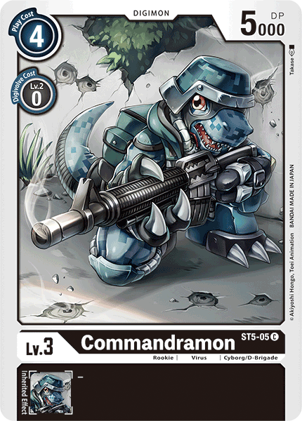 Commandramon [ST5-05] [Mazo de Inicio: Machine Black]