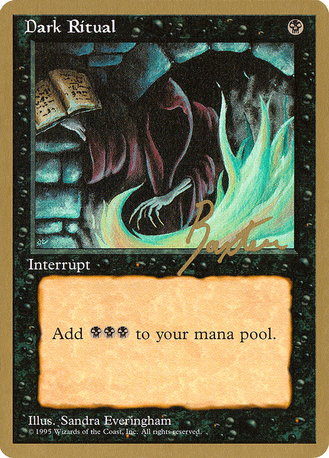 Rituel sombre (George Baxter) [Pro Tour Collector Set]