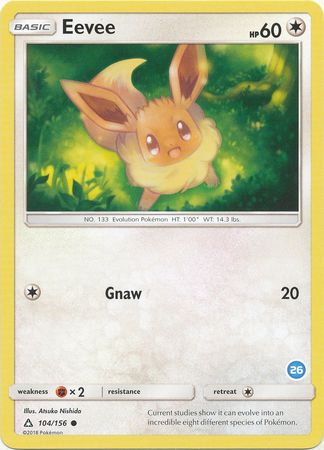 Évoli (104/156) (Exclusivité Deck nº 26) [Soleil et Lune : Kit du dresseur - Ninetales d'Alola]