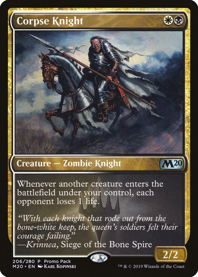 Chevalier cadavre (Pack promo) [Promos de l'édition de base 2020]