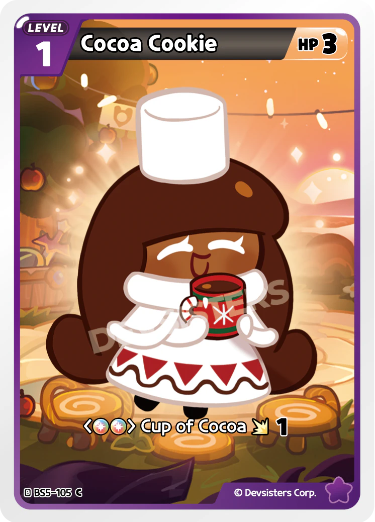 Image for Cocoa Cookie (BS5-105) (BS5) - CookieRun: Braverse TCG