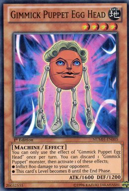 Tête d'Œuf Marionnette Broyage [NUMH-FR005] Super Rare