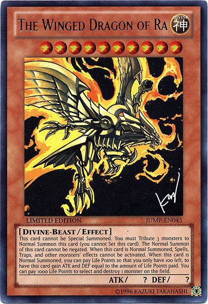 Le Dragon Ailé de Râ [JUMP-EN045] Ultra Rare
