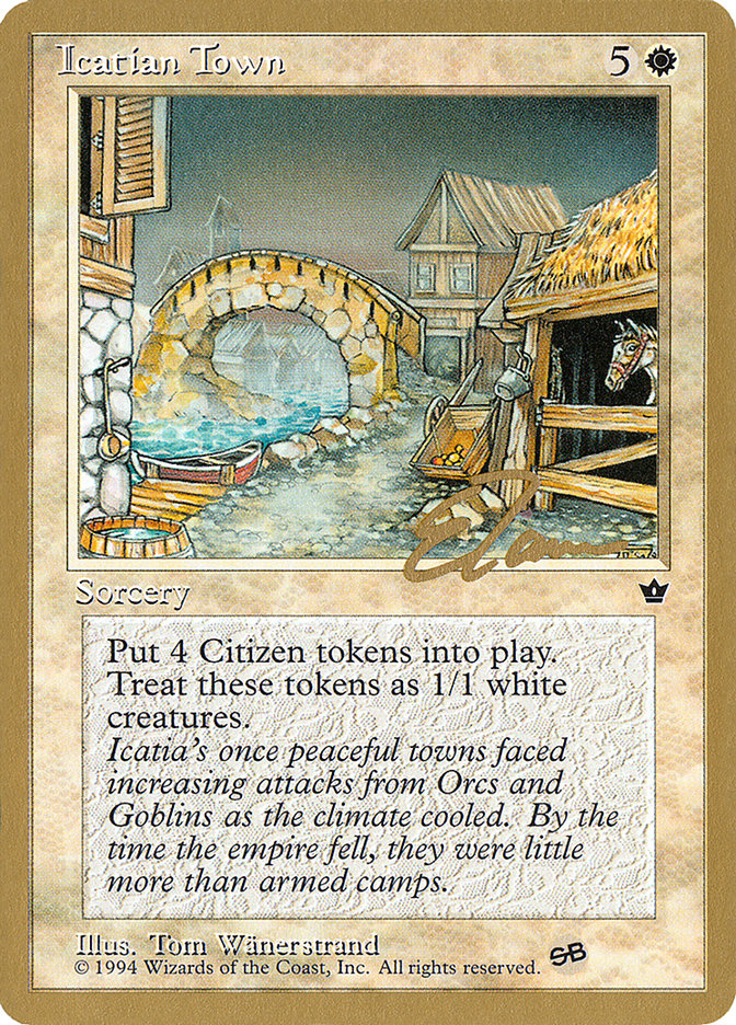 Ville icatienne (Eric Tam) (SB) [Pro Tour Collector Set]