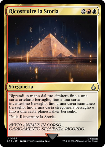 Reconstruire l'histoire [Assassin's Creed]