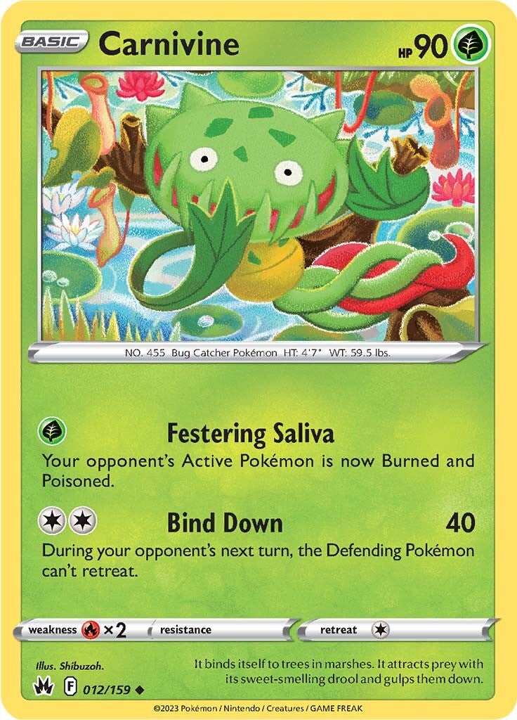 Carnivine (012/159) [Espada y Escudo: Cenit Supremo]