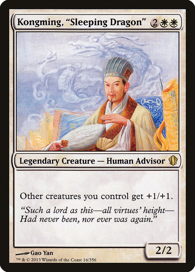 Kongming, « Dragon endormi » [Commander 2013]
