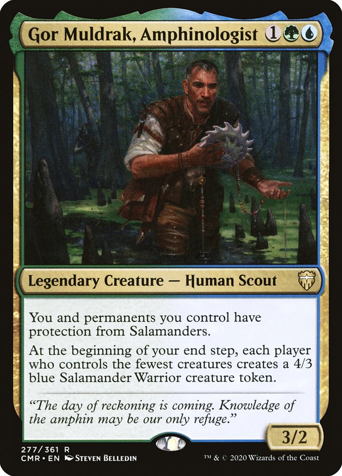 Gor Muldrak, amphinologue [Commander Legends]