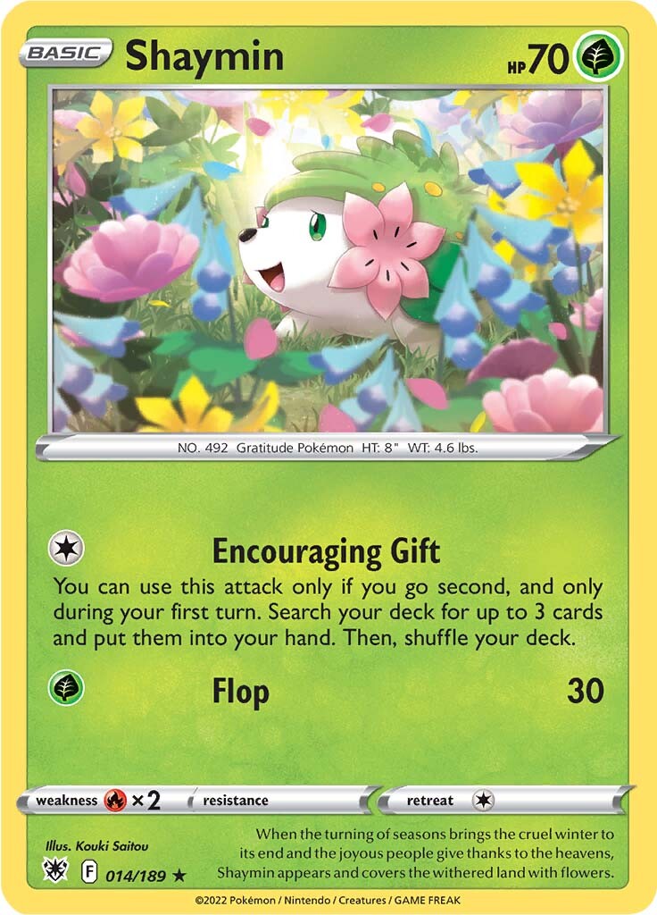 Shaymin (014/189) [Espada y Escudo: Resplandor Astral]