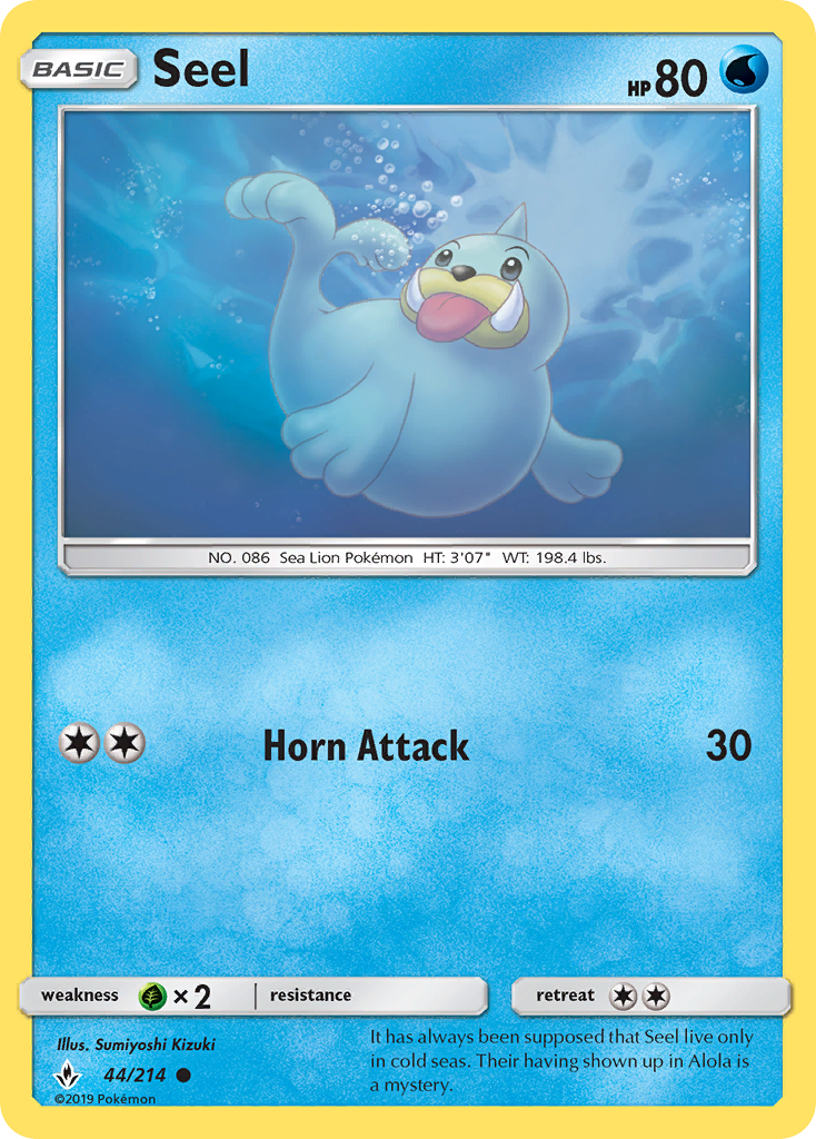 Seel (44/214) [Sol y Luna: Lazos Indestructibles]