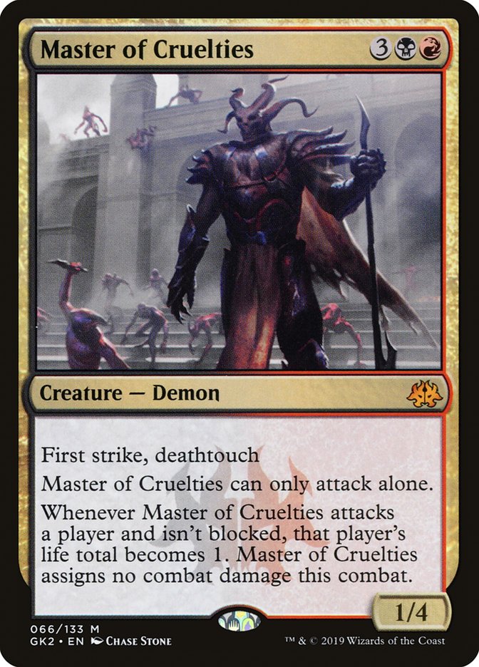 Maître des Cruautés [Kit de guilde de l'Allégeance de Ravnica]