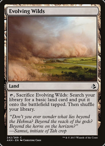 Tierras Salvajes en Evolución [Amonkhet]