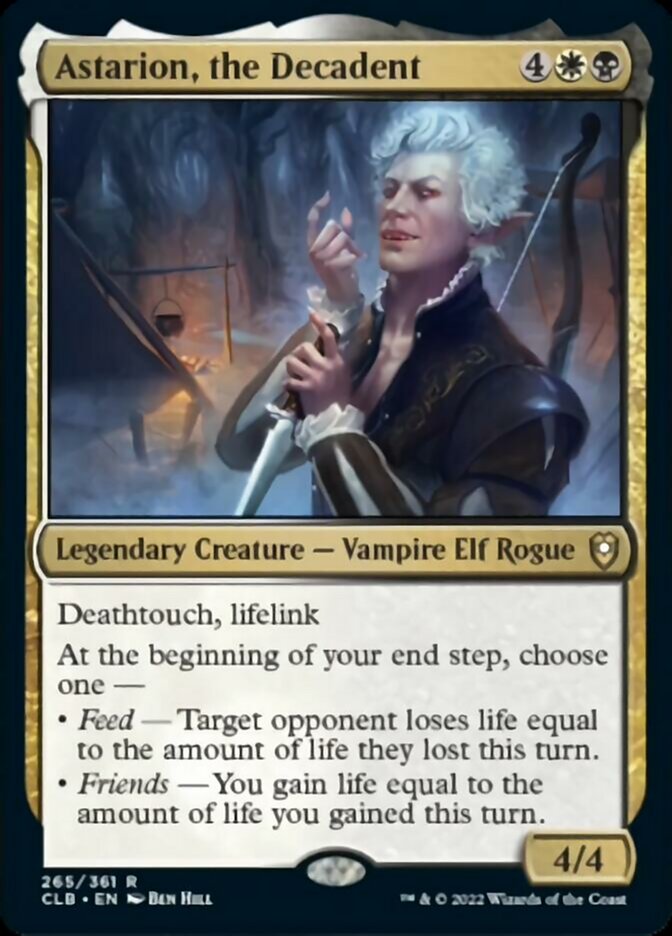 Astarion, le décadent [Commander Legends : Battle for Baldur's Gate]